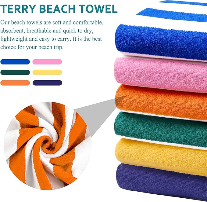 4 Packs Extra Large Beach Towel Bath Towel 72 * 40 Set Bathroom Sheets Bulk Oversized Soft Absorbent Thick XL Big Giant Microfiber Terry Blanket Clearance Turkish Toallas De Playa NOT Cotton Orange