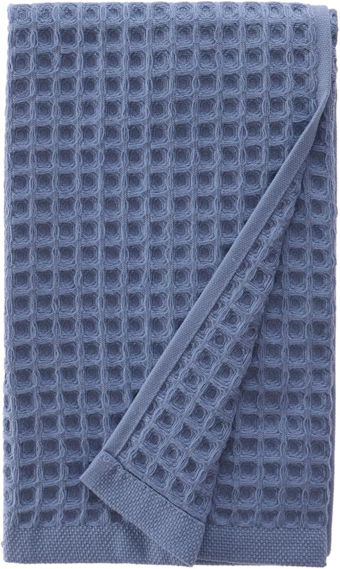sea me at home Waffle Hand Towel – 100% Turkish Cotton, Quick-Dry, Soft and Absorbent Bathroom Towel