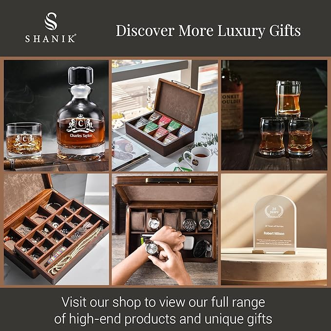 Shanik Upgraded Acacia Cheese Board Set, Square Shaped Charcuterie Set, Cheese Platter, Handcrafted Design and Stainless Steel Cutlery Set - Gift for Any Occasion No Engraving