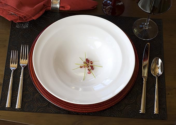 Fortessa Bistro 18/10 Stainless Steel Flatware Salad/Dessert Fork, Set of 12