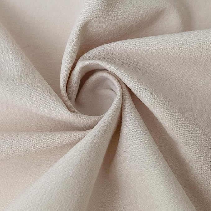 Retro Farmhouse Ruffle Tablecloth Cotton Flounces Trim Washable Table Cover Tablecloths for Rectangle Table Baby Shower Kitchen Party Wedding Decor 60''x84''