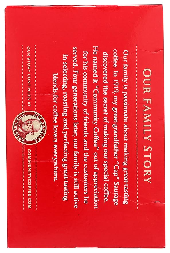 Community Coffee Cafe Special, 12 Count Single Serve Coffee Pods, Medium Dark Roast, Compatible with Keurig K-cup Brewers, 12 Count (Pack of 1)