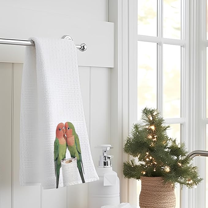 Parrot Hand Towels, 16x24 Inch, Microfiber, Parrot Color