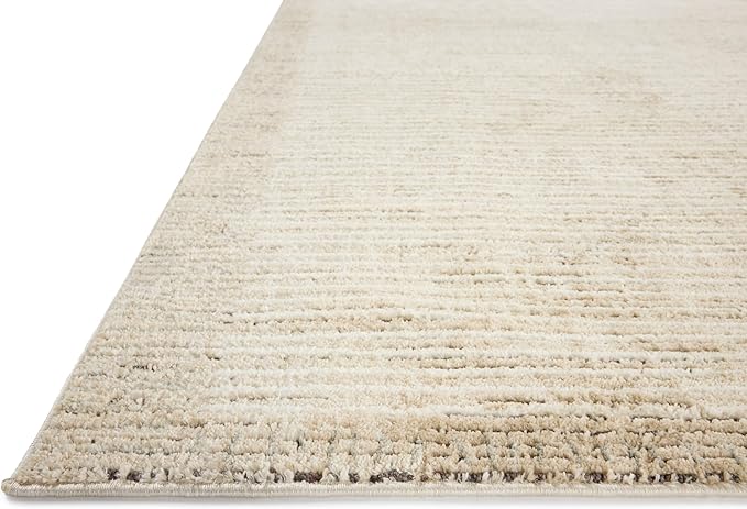 Loloi Jeremiah Brent Bleecker Collection BLE-02 Sand/Charcoal 2'-7" x 10'-0" Runner Rug