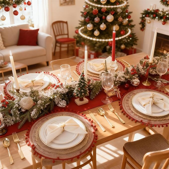 WDF 120 Pieces Gold Plastic Silverware - Disposable Flatware Set - Heavy Duty Christmas Plastic Cutlery - Silverware Includes 40 Forks, 40 Spoons, 40 Knives