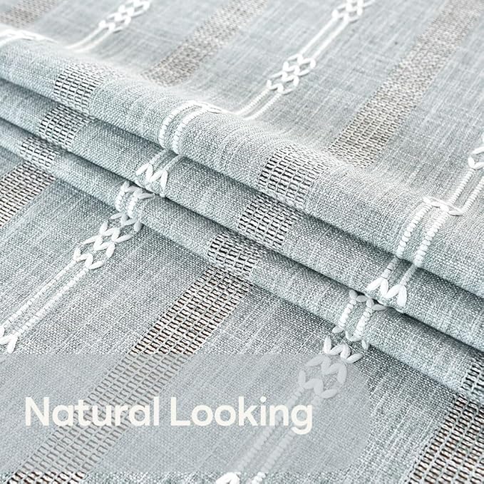 Heavy Duty Cotton Table Cloth for Rectangle Table Rectangular Farmhouse Vintage Tablecloth Washable Rustic Table Cover (Gray, Rectangle, 52''x 98'', 8-10 Seats)