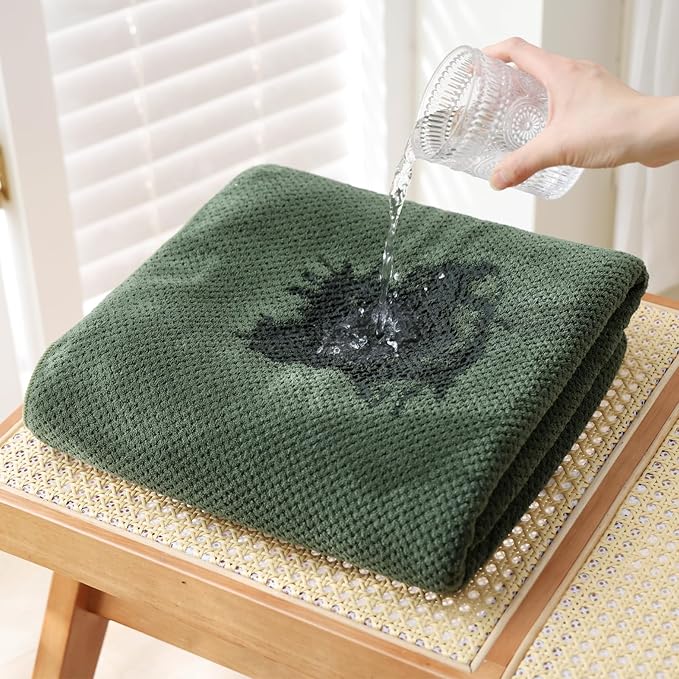 30x60 Inches Extra Large Bath Towels Set Super Soft Absorbent Luxury Microfiber Towels for Bathroom(Olive Green, 6PCS)