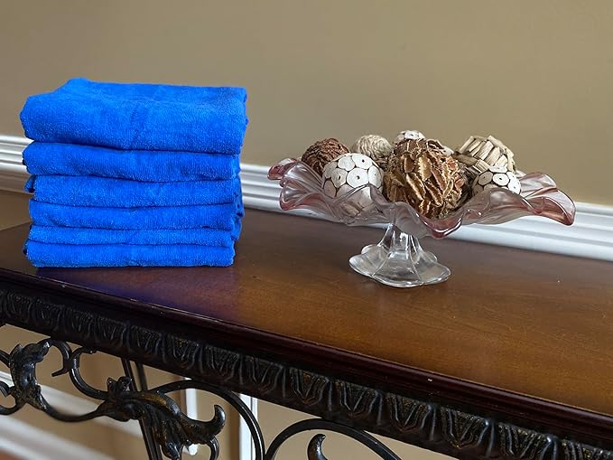 16x26 | 3-Pack | Terry Velour Towels, Bath Towels, Washcloths | Cotton | Face Towels, Bathroom use, Gym and spa Towel | Bathroom Towels (Black, 3)