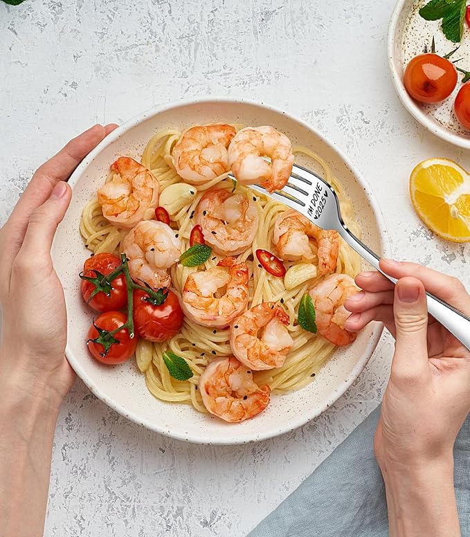 I'M DONE 2025 Engraving Fork,Retirement Fork Gifts for Women Men Friends Coworker Leader,Colleague Boss Teacher,Birthday Valentine Christmas Graduation Ceremony Gifts