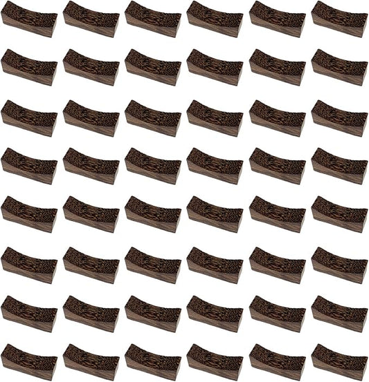 48 Pieces Wooden Chopstick Holders Chopstick Rest