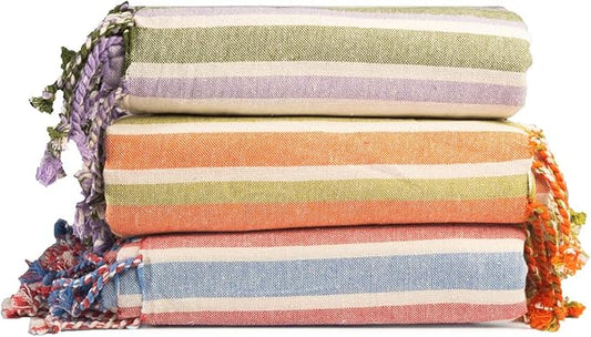 Salt Earth Towel (Tomato Red, Sky Blue,(Lavender, Mint Green),(Lemon Green, F.Orange)