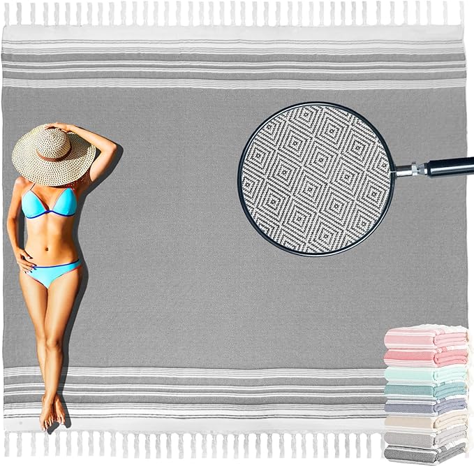 Large Throw Blanket Yoga Blanket Turkish Beach Towel Mens Birthday Gift Idea Dad Father Day Husband Brother Uncle Boyfriend Male Grandpa Him Appreciation Thank You Retirement 60th 50th 40th 30th