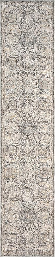Nourison Heirloom Blend Ivory Multicolor 9' x 11'10" Area Rug - Easy Clean, Non Shedding, Bed Room, Living Room, Dining Room, Kitchen (9' x 12')