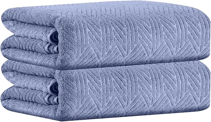 CHINO Hand Towels Set of 2, 600GSM 16x31” Microfiber Diamond Hand Bath Towels, Soft Bathroom Hand Towels for Home Kitchen, Gym, Exercise, Fitness, Spa, Super Absorbent Quick Dry Towels (Violet)