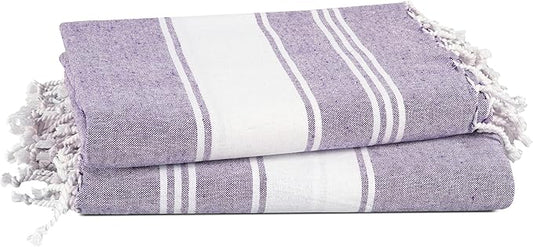 LANE LINEN Beach Towel 2 Pack - Pool Towel Oversized, Pre-Washed Extra Large Beach Towels, Sandless Beach Towel, Quick Dry Travel Towel, Large Pool Towels, 39"x71" - Day Break
