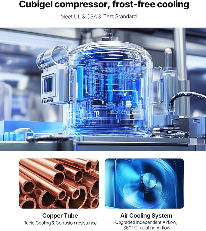 VEVOR 60"W Commercial Refrigerator, 15.4 Cu. Ft Sandwich Prep Refrigerated Table, Mega Top Food Prep Fridge with 24 Pans and Cutting Board, Stainless Steel Salad Prep Cooler for Restaurant, Food Truck