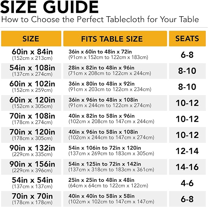 10-Pack Ivory Tablecloths for Rectangle Tables, 70 x 108 Inches, Stain-Resistant Polyester Fabric for 6 Foot Tables - Washable Table Covers for Weddings, Banquets, Birthday Parties, Events