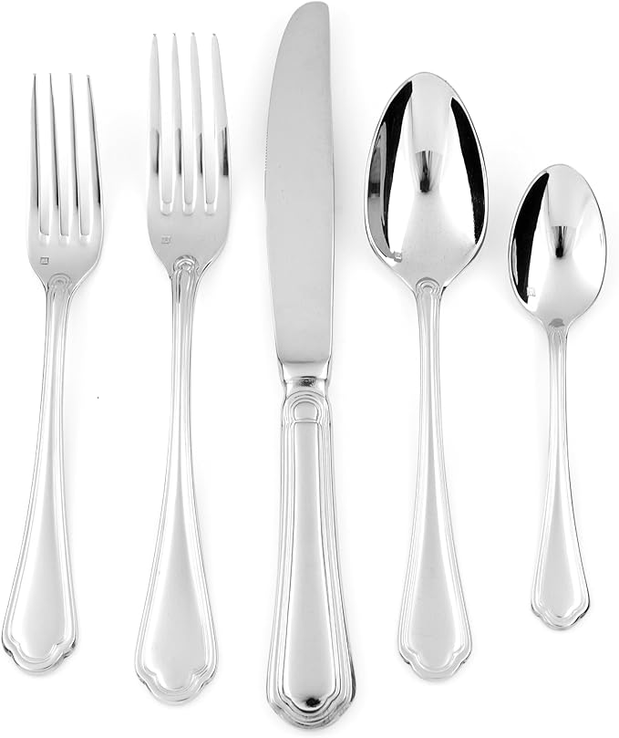 Fortessa Medici 18/10 Stainless Steel Flatware Fish Knife, Set of 12