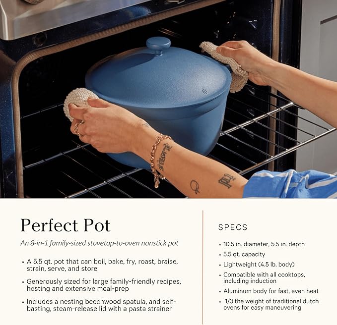 Our Place Cookware Set - 13-Piece Kit Including the Always Pan, Perfect Pot and Spatulas | Multifunctional, Toxin-Free Nonstick | Heat Safe up to 450°F | Oven, Stove, Induction Compatible | Char