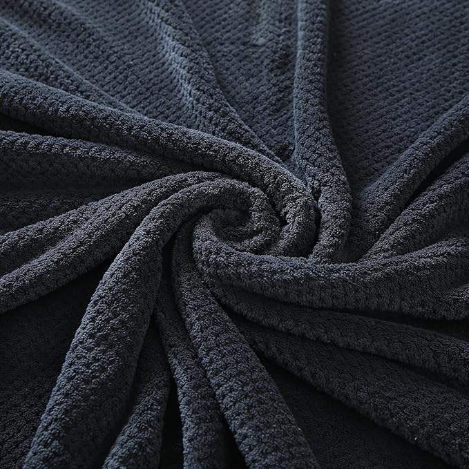 2 Pack 40"x 80" Extra Large Bath Towel Sheet Set, Oversized Bath Sheet Towels for Adults Soft Highly Absorbent Quick Dry Towels Set for Bathroom Hotel Spa Black