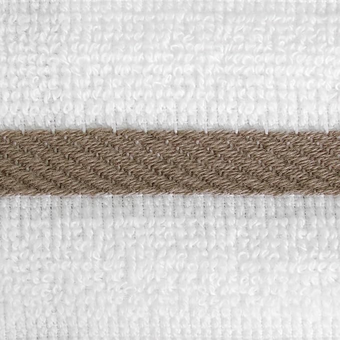 All-Clad Checked Kitchen Towel: Highly Absorbent, Super Soft Long Lasting - 100% Cotton, 17"x30" Tea Towel for Cleaning & Drying Dishes, Pans, Glassware, or Countertops, (1-Pack), Mushroom