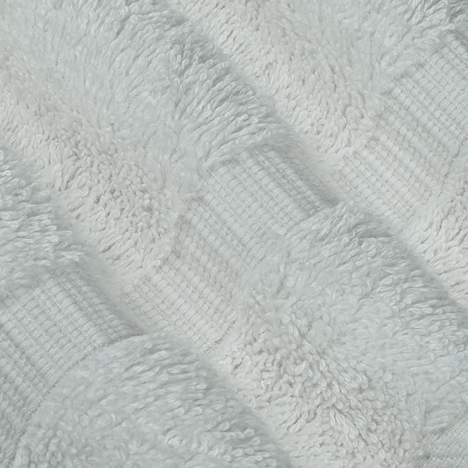 Chakir Turkish Linens 100% Cotton Premium Turkish Towels for Bathroom | 30'' x 60'' Large Bath Towels (4 Piece, White)