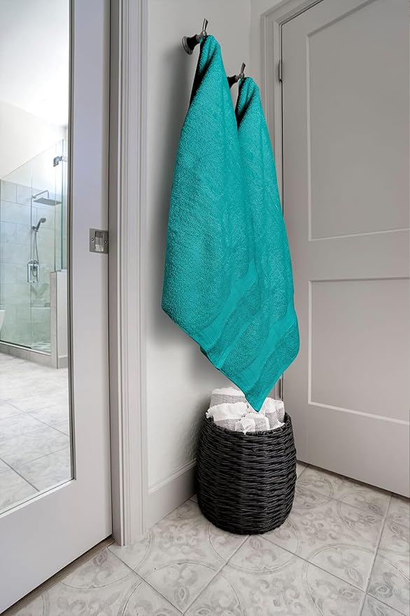 Softolle Luxury Bath Towels Set of 4 (27” x 54”) | Towels for Bathroom | Super Soft | Highly Absorbent Towels for Home, Spa, Gym (Teal, Bath Sheets (35”x70”) Pack of 2)