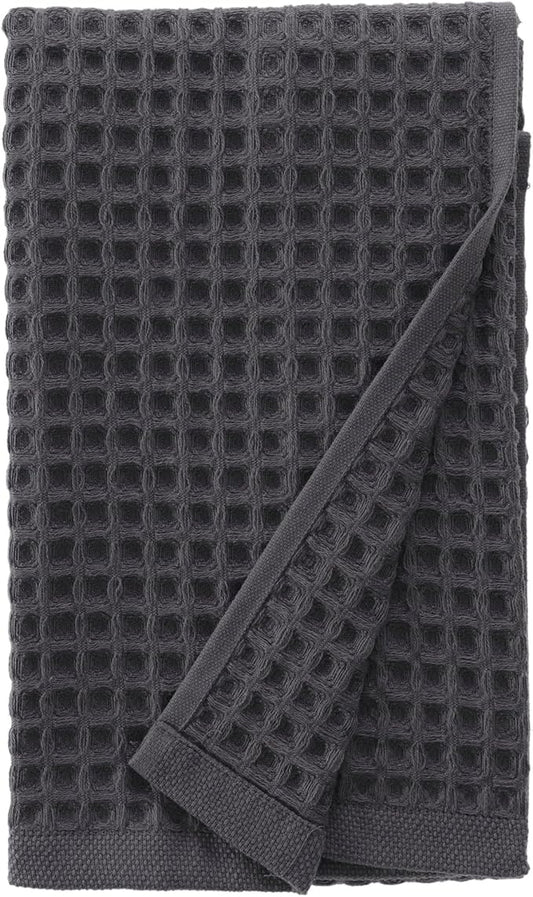 sea me at home Waffle Hand Towel – 100% Turkish Cotton, Quick-Dry, Soft and Absorbent Bathroom Towel
