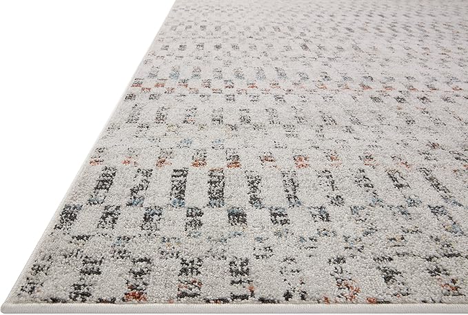 Loloi Kamala Collection KAM-05 Grey/Multi 4'-0" x 6'-0" Accent Rug