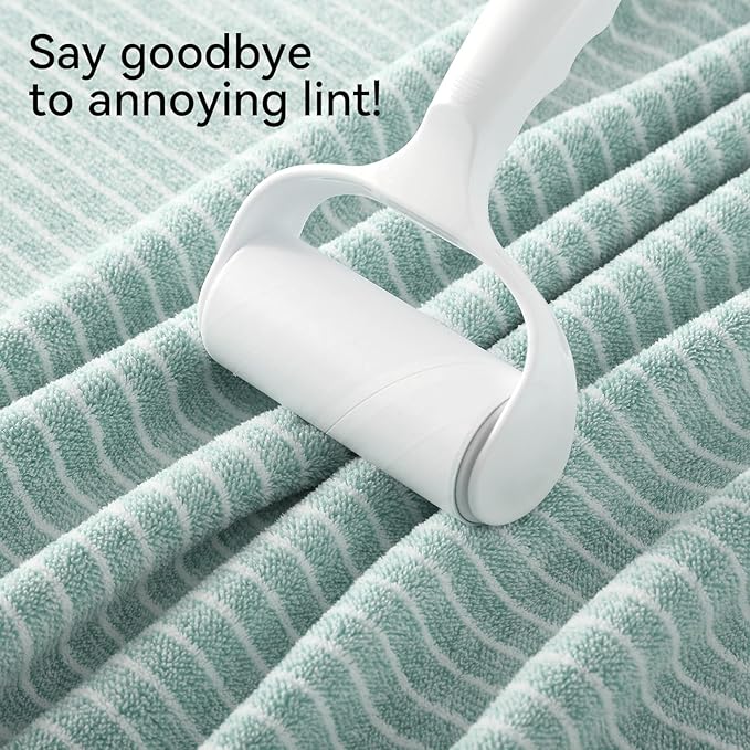 REDKISS Ultra Soft Bath Towels Set of 6 Large 35"x70" | 100% Microfiber, Highly Absorbent & Quick Dry | sage Green Towels for Bathroom, Spa, Gym | 2 Bath, 2 Hand, 2 Washcloths