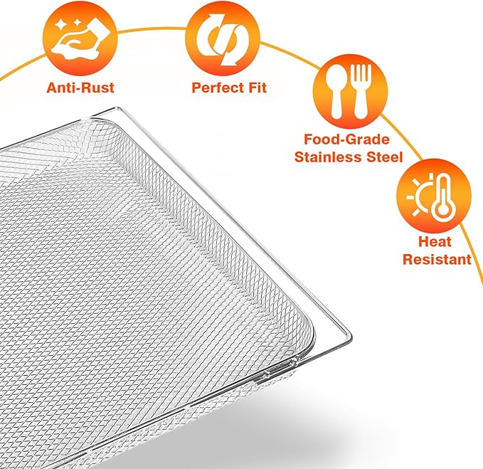 Replacement Air Fryer Basket for Ninja SP351 Toaster Oven Air Fryer