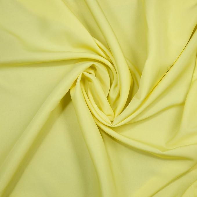 Gee Di Moda Rectangle Tablecloth - 90 x 132 Inch Yellow Table Cloth for 6 Foot Tables with Floor-Length Drop - Heavy Duty Washable Fabric for Holiday Party, Dinner, Weddings & Baby Shower