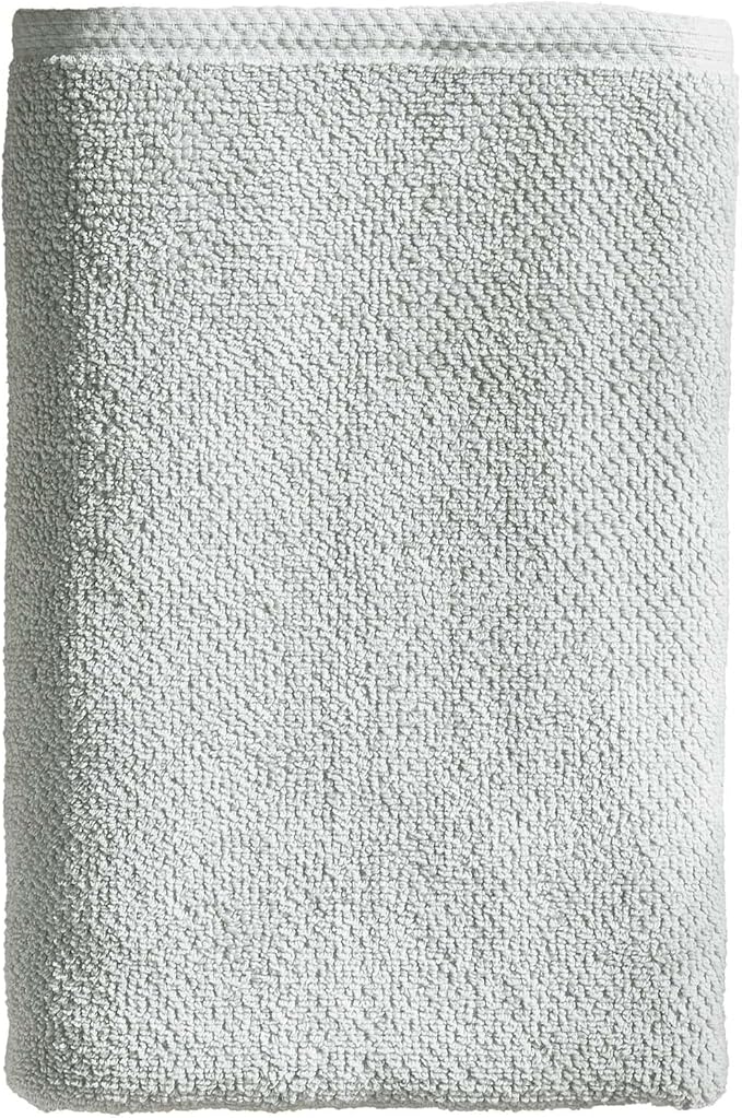 Light Grey Bath Towel - 100% Cotton 54x27 Towel - Absorbent, Quick-Drying, Durable Bath Towels for Bathroom Decor - Low-Twist, Two-Ply Fibers (Light Grey)