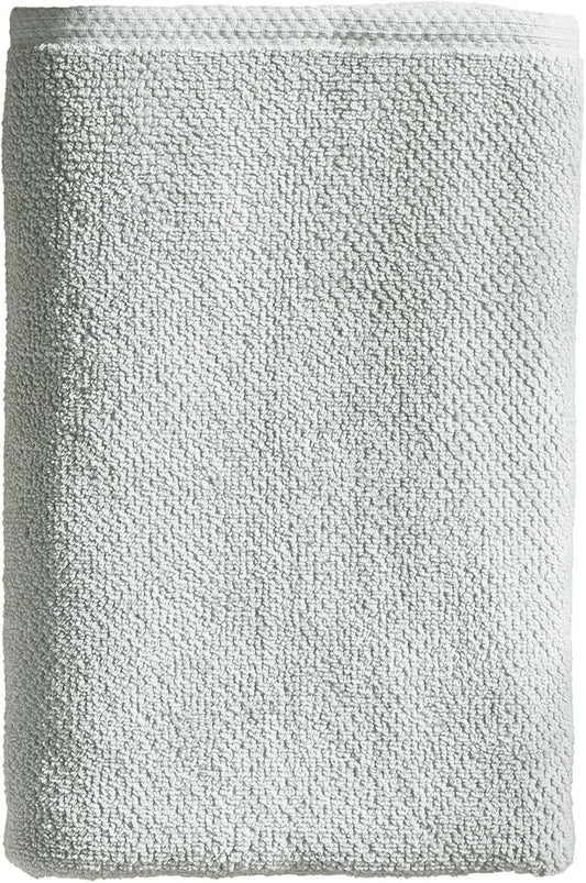 Light Grey Bath Towel - 100% Cotton 54x27 Towel - Absorbent, Quick-Drying, Durable Bath Towels for Bathroom Decor - Low-Twist, Two-Ply Fibers (Light Grey)