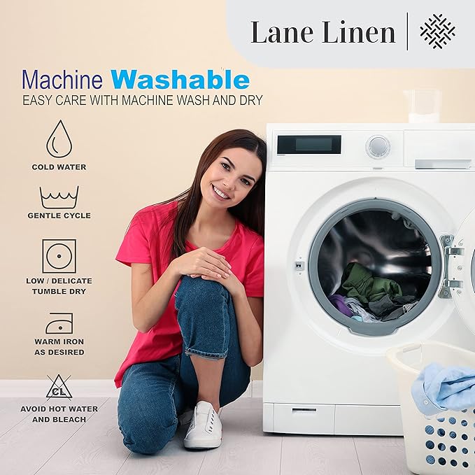 LANE LINEN Beach Towels 6 Pack, Bulk Beach Towels Oversized, Pool Towels for Adults, Pre-Washed, Sand Free Beach Towel, Fast Drying Beach Towel, 39"x71" - Diamond Multi Stripe