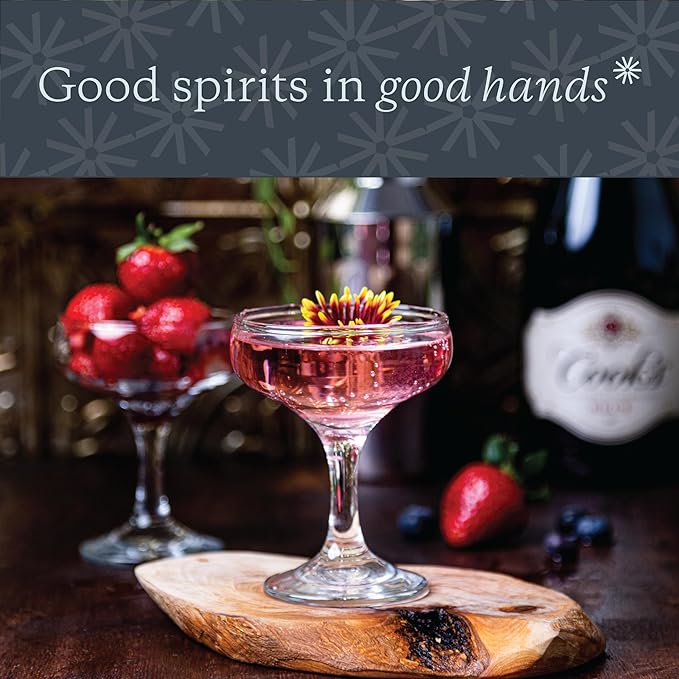 Vikko Cocktail Glasses, Set of 12 Coupe Glass, SMALL Champagne Coupe Glasses, 5.2 Ounce Manhattan Glass For Cocktails, Classic Martini Glasses, Vintage Cocktail Cup, Sparkling Wine Saucers