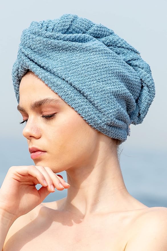 SEYANTE Spa Towel Wrap for Women - 100% Turkish Cotton Body Towel Wraps with Adjustable Closure - OEKO-TEX® Certified