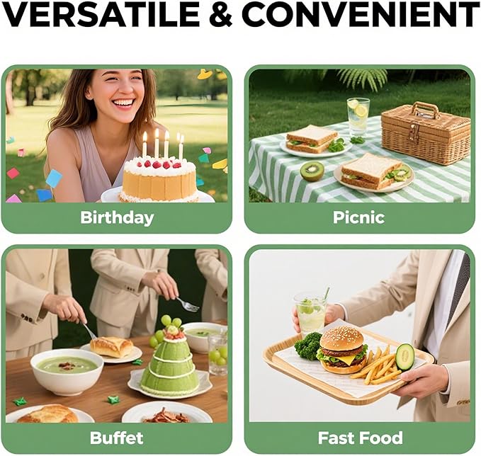 360 Count Plastic Forks - 6.89 Inch Disposable Forks, Heavy Duty Clear Plastic Forks, BPA-Free, Heat Resistant Plastic Silverware, Suitable for Party, Picnic, Events and Everyday Use