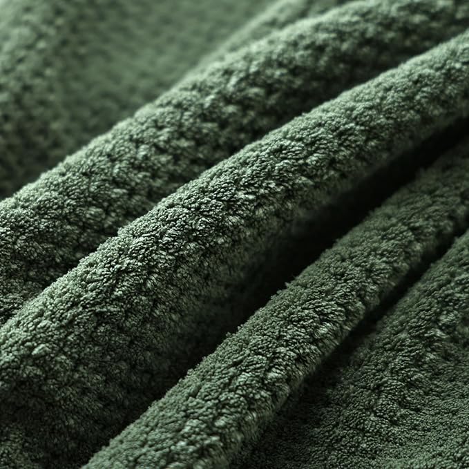 40x80 Inches Bath Sheets Towels for Adults Oversized Bath Towels Extra Large Luxury Super Soft Absorbent Quick Dry Microfiber(Olive Green,2PCS)