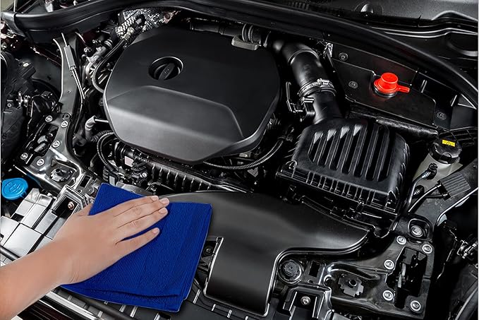 Premium Wash Cloths Pack of 12 (13" x 13") 100% Ring Spun Cotton | Luxury Washcloths | Ultra Soft Face Towels | Highly Absorbent Wash Cloths for face (Royal Blue)