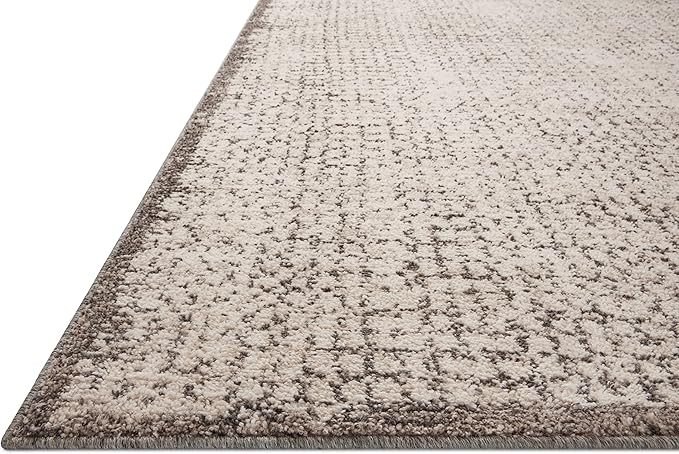Loloi Darby Collection DAR-04 Ivory/Stone 2'-7" x 8'-0" Runner Rug