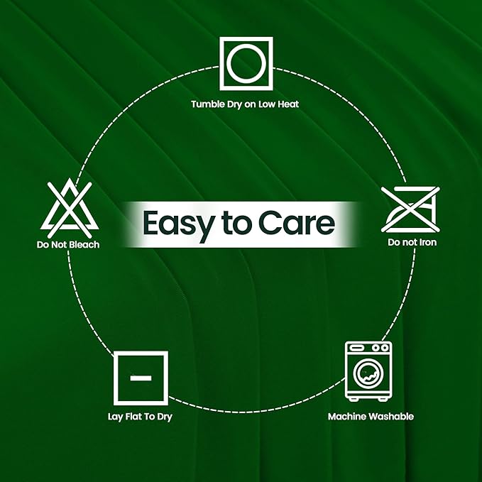 Utopia Kitchen 6FT Spandex Tablecloth [1 Pack, Emerald Green] 200 GSM Stretch, Fitted, Washable and Wrinkle Resistant Table Cloth Rectangle Cover for Trade Shows, Wedding, Parties [72Lx30Wx30H Inch]