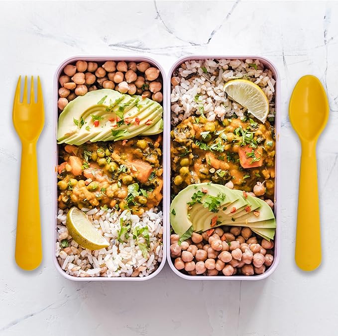 12 Pcs Kids Spoons and Forks Toddler Utensils Plastics Reusable Silverware Baby Cutlery Set Feeding Dinnerware Utensils BPA Free Microwave Dishwasher and Freezer Safe- Yellow