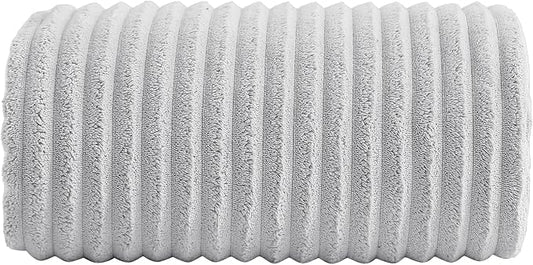 40x80 Inches Bath Sheets Towels for Adults Luxury Microfiber Extra Large Bath Towels for Bathroom Super Soft Absorbent Quick Dry with Hanging Loop (Grey,1PCS)