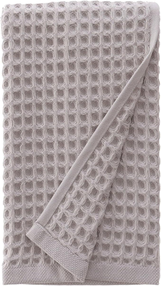 sea me at home Waffle Hand Towel – 100% Turkish Cotton, Quick-Dry, Soft and Absorbent Bathroom Towel