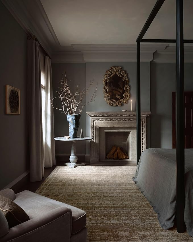 Loloi Jeremiah Brent Bleecker Collection BLE-07 Khaki/Natural 9'-2" x 13' Area Rug