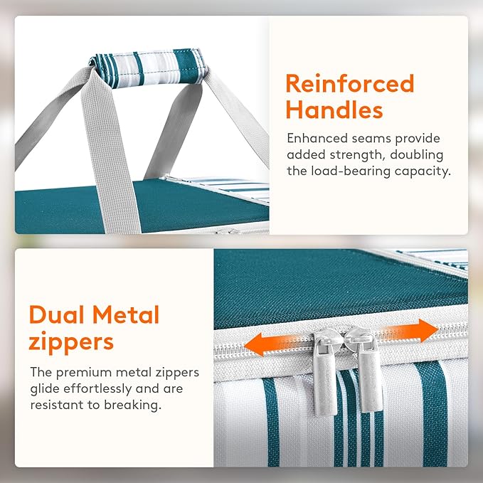 Lifewit Double Decker Insulated Casserole Carrier for Hot or Cold Food, Casserole Dish Carrying Case, Lasagna Holder for Potluck Parties Picnic Cookouts, Fits 9"x13" Baking Dish, Green