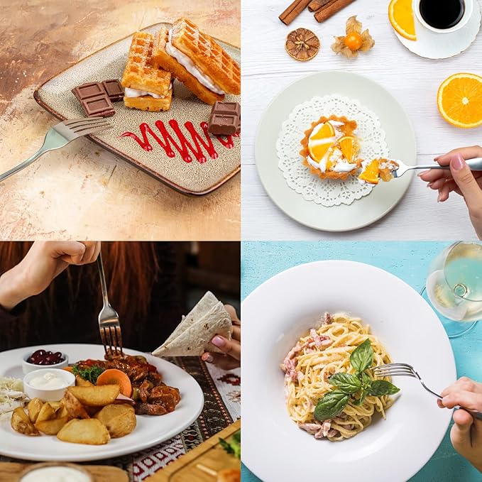 Fork Off,Funny Engraved Stainless Steel Fork,Food Dessert Lovers Gifts,Forks Gift,New Home Gifts,Funny Kitchen Gift for Man Woman,Dinner Dessert Fork with Gift Box