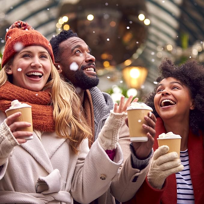 Crazy Cups Hot Chocolate and Cappuccino Single Serve Cups, Variety Pack Sampler For Keurig K Cup Brewers, includes Hot Cocoa from Grove Square and Crazy Cups, 50 Count