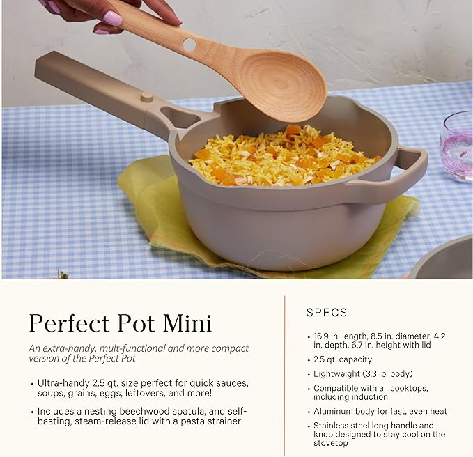 Our Place Cookware Set - 13-Piece Kit Including the Always Pan, Perfect Pot and Spatulas | Multifunctional, Toxin-Free Nonstick | Heat Safe up to 450°F | Oven, Stove, Induction Compatible | Sage